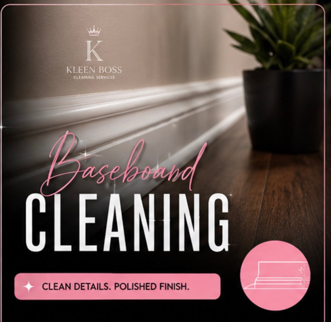 Baseboard cleaning