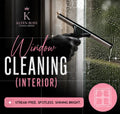 Window cleaning (interior)
